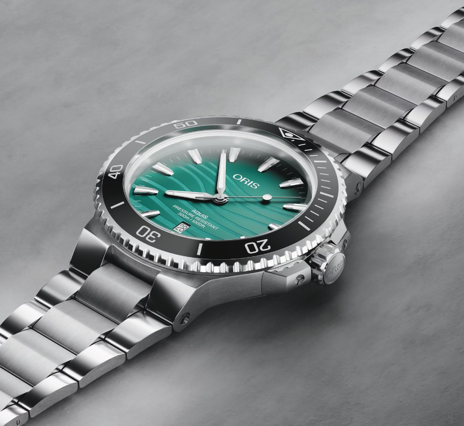 ORIS  Мужские швейцарские часы, автоматический механизм, сталь, 43,5 мм